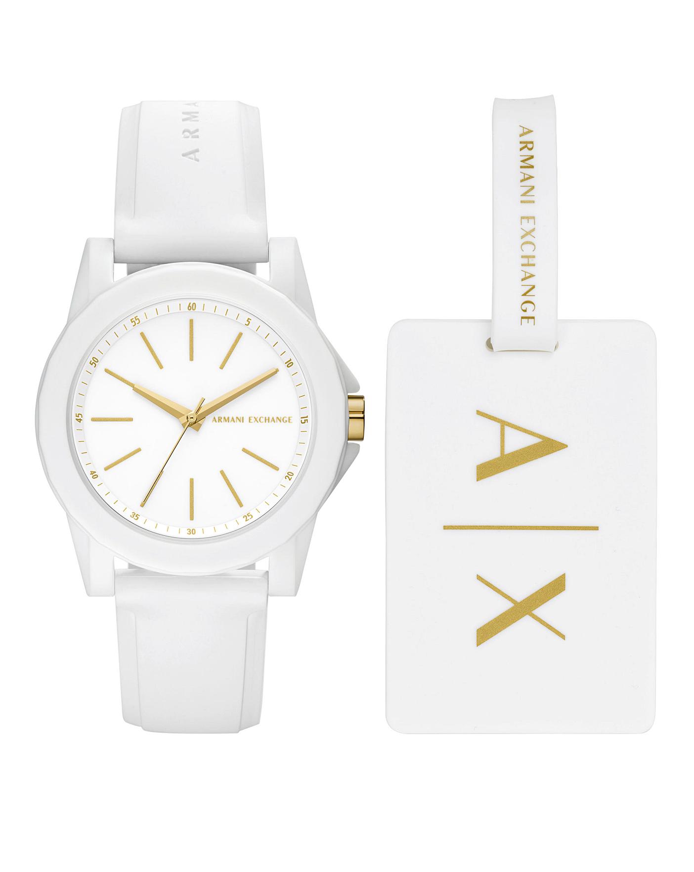 armani exchange watch set