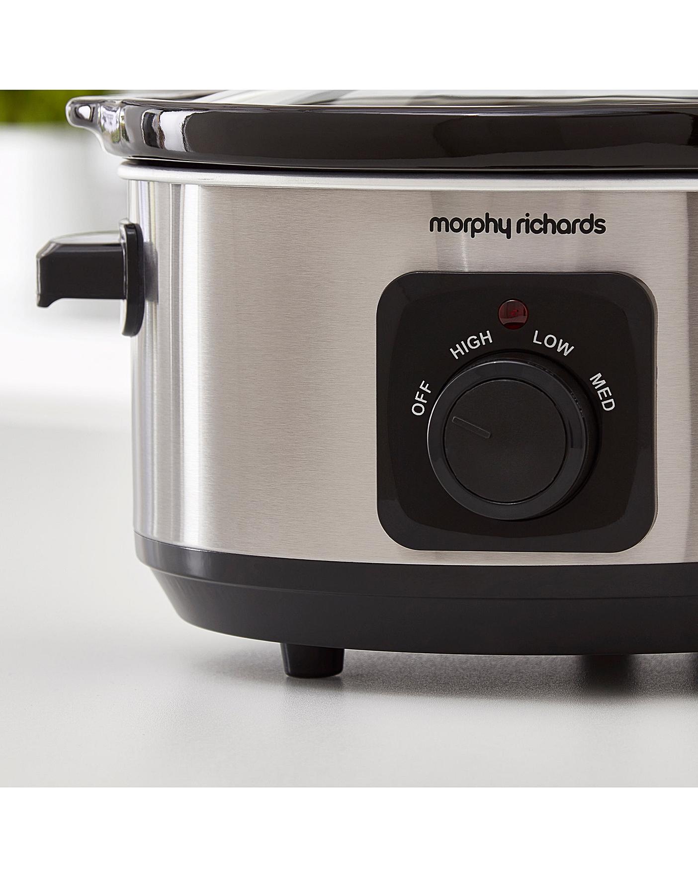 Morphy Richards 220 240 volts Slow Cooker with Large 3.5 Liter