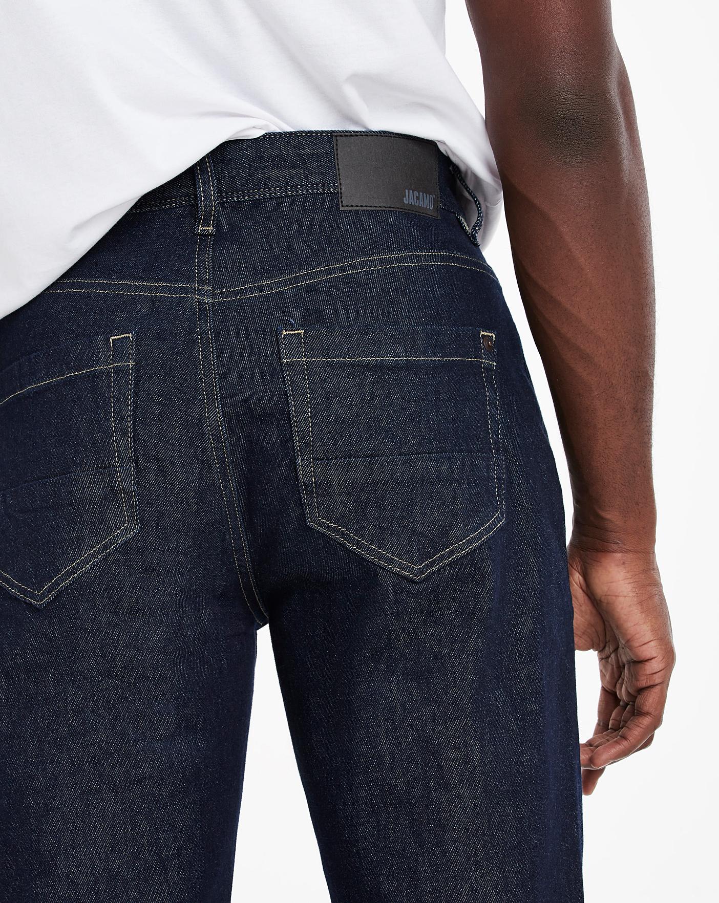 Raw Straight Fit Sustainable Jeans | Premier Man