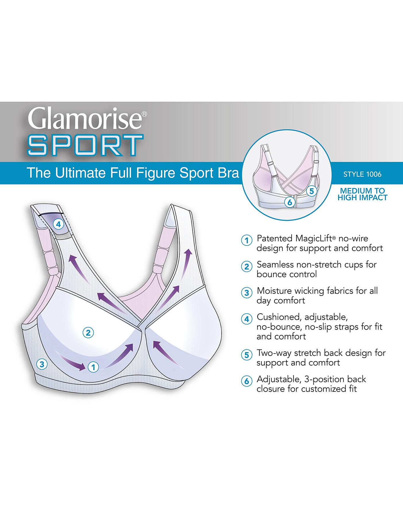 glamorise bra 1006