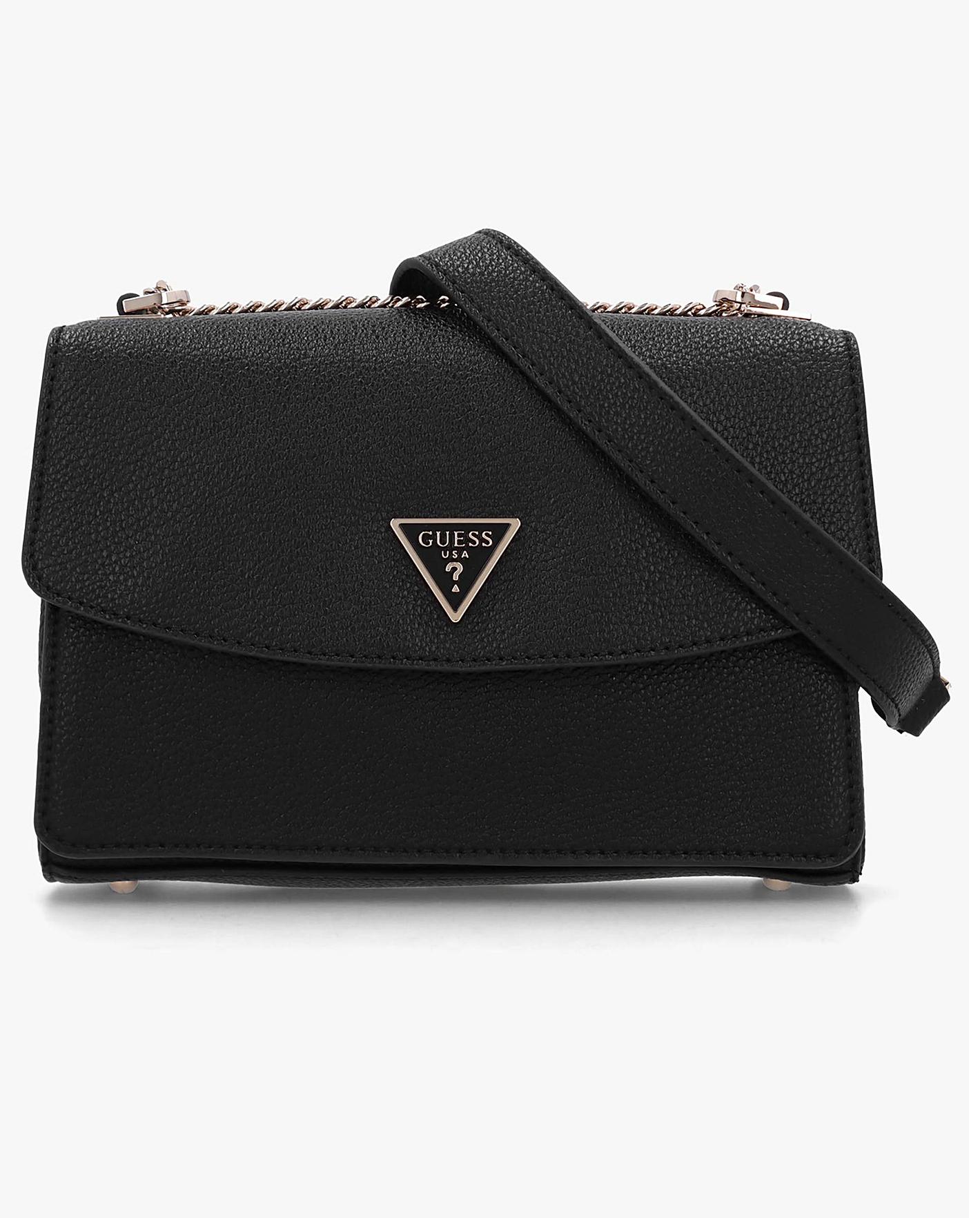 Guess Cresidia Black Cross Body Bag Simply Be