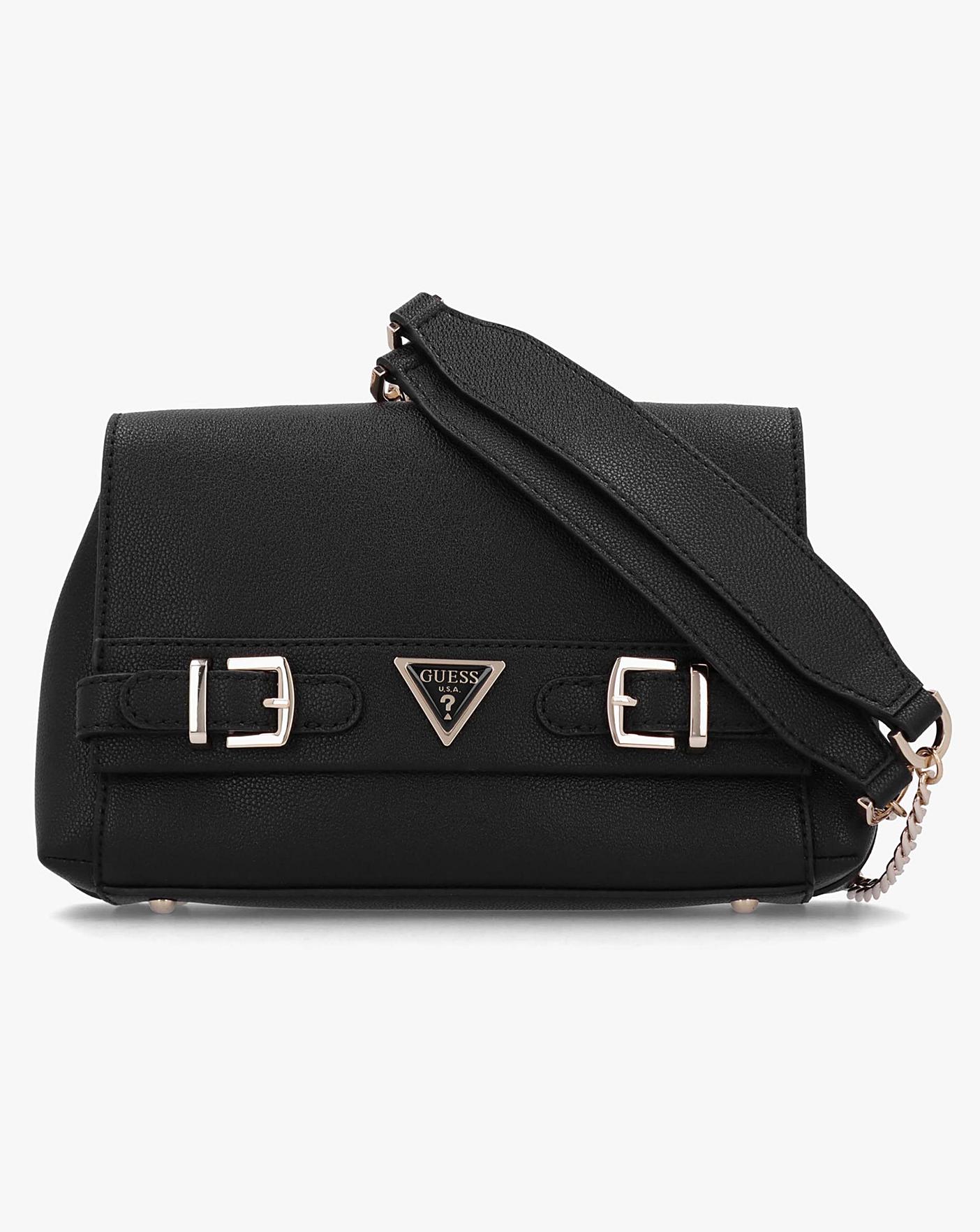 Guess Eco Ali Black Cross Body Bag