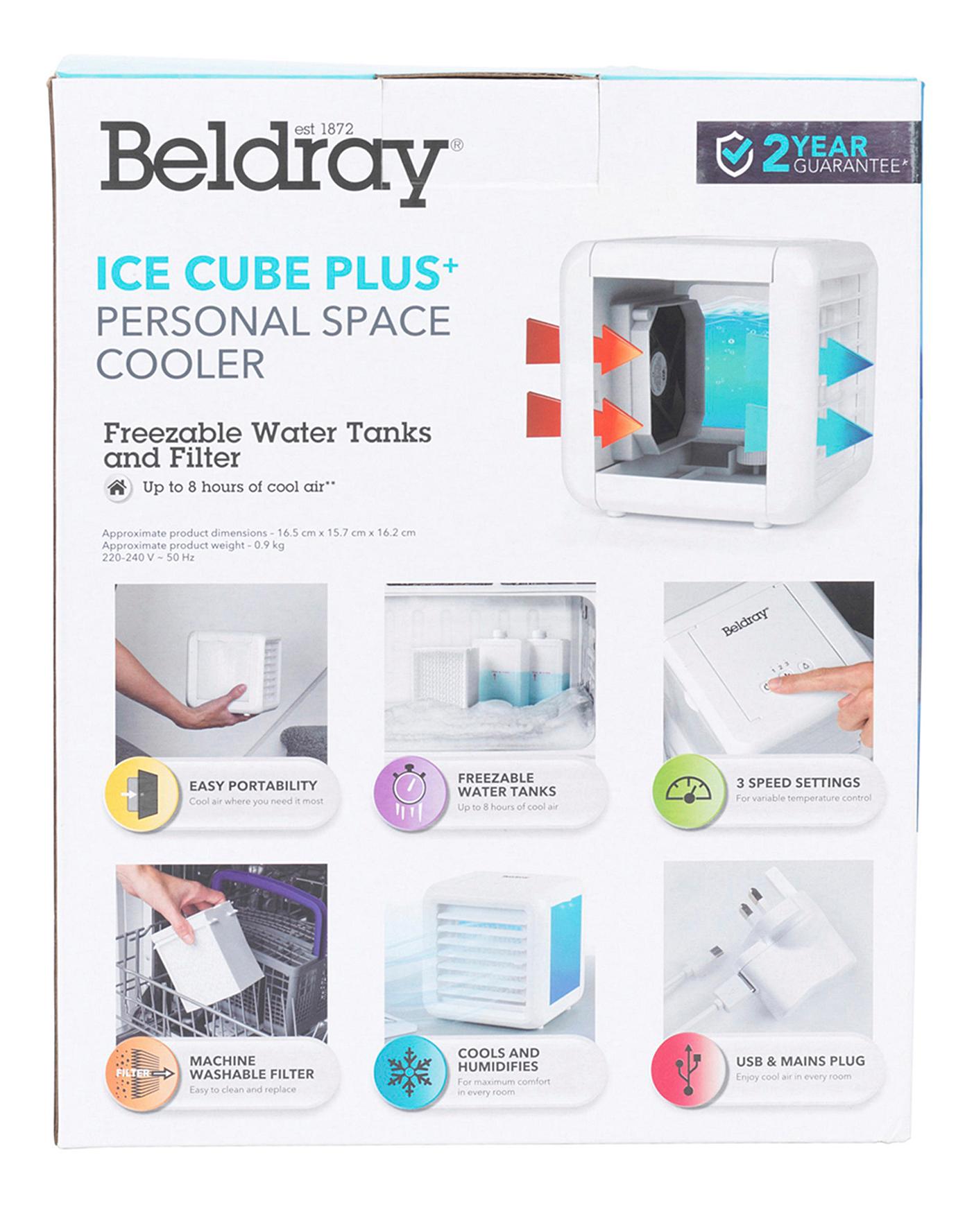 beldray ice cube cooler