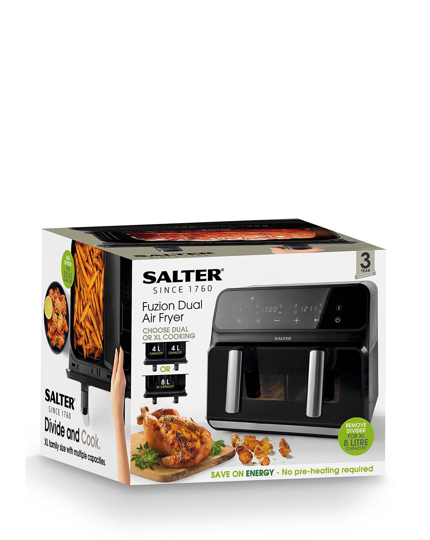 Salter Dual Air Fryer makes cooking easy