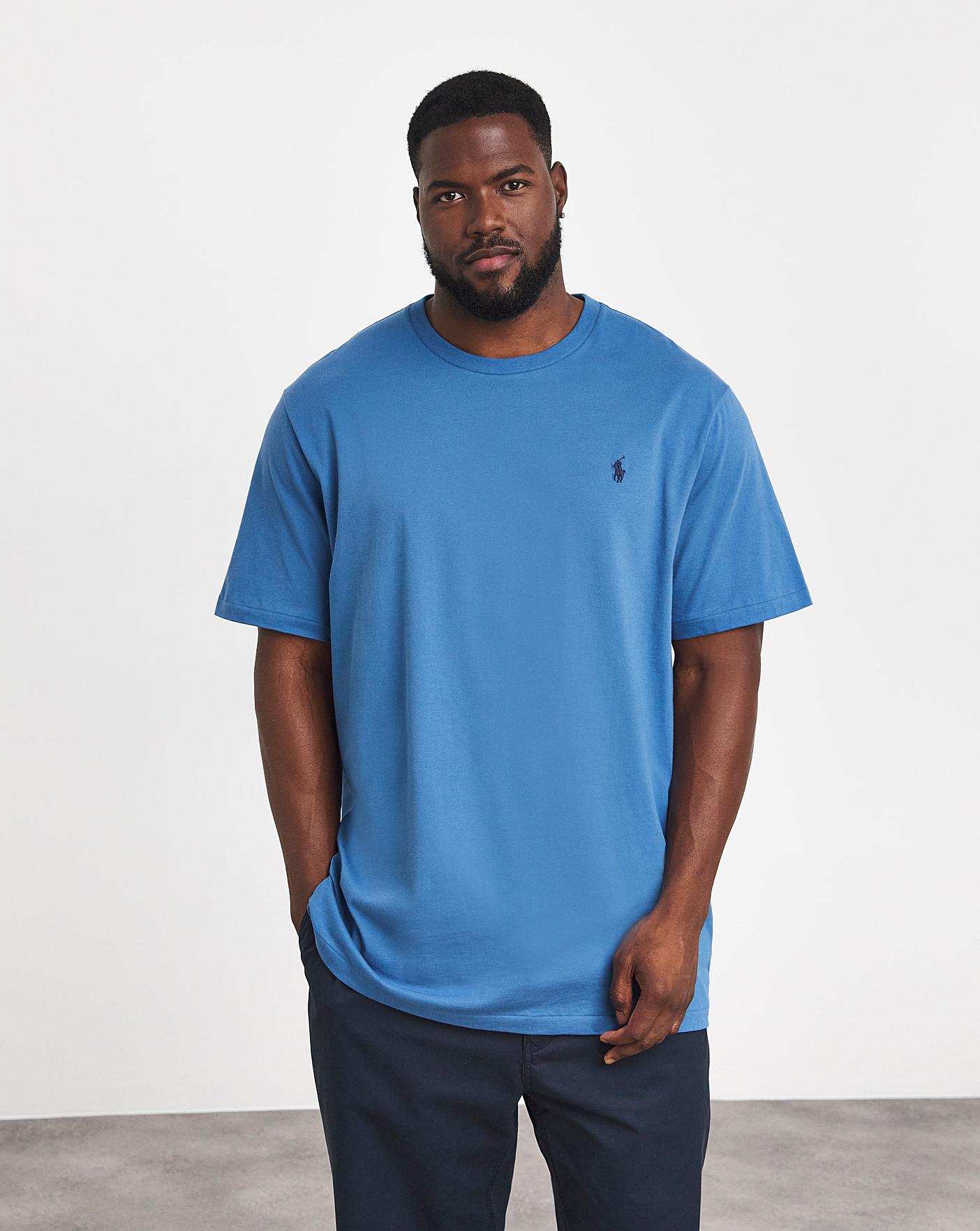 Polo Ralph Lauren Blue Classic T Shirt Crazy Clearance