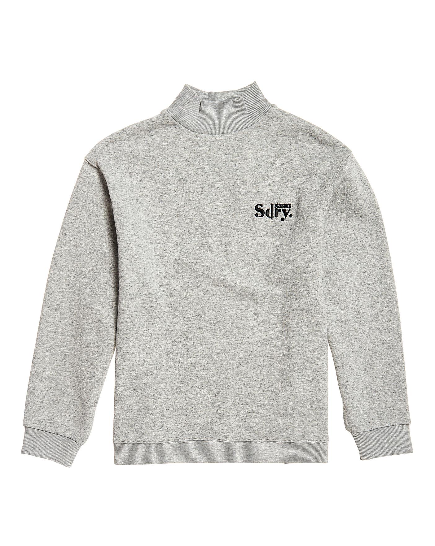 superdry ana high neck crew