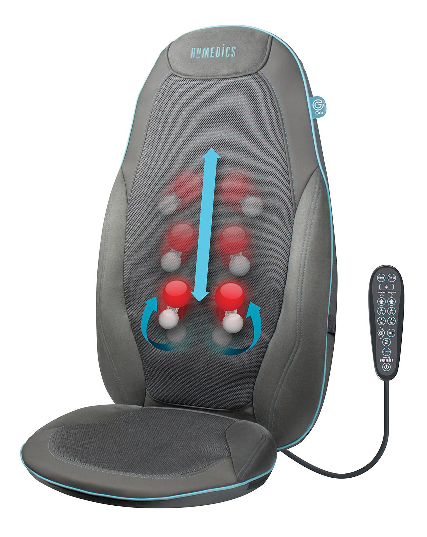 Homedics Gel Back Massager Chair Marisota 9026