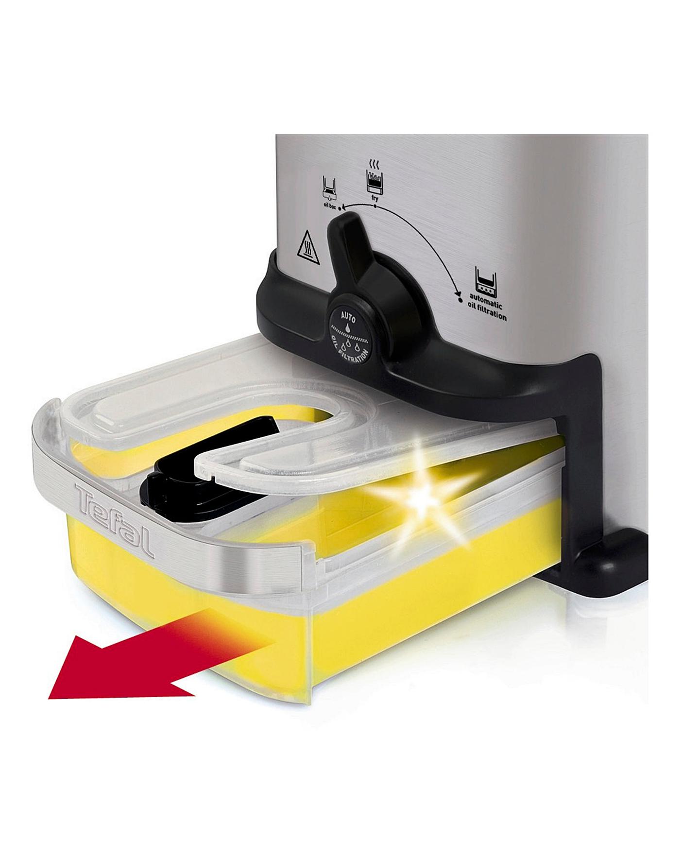 Tefal 2L Oleoclean Compact Deep Fryer Home Essentials