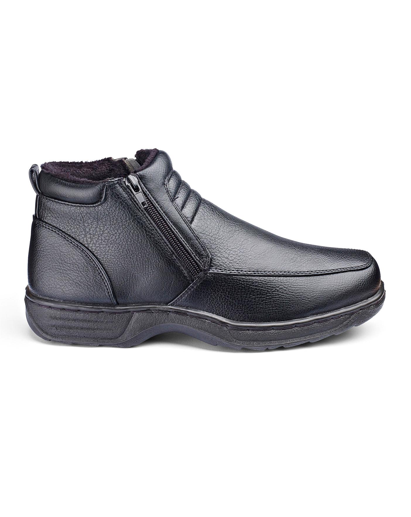 wide fit mens boots