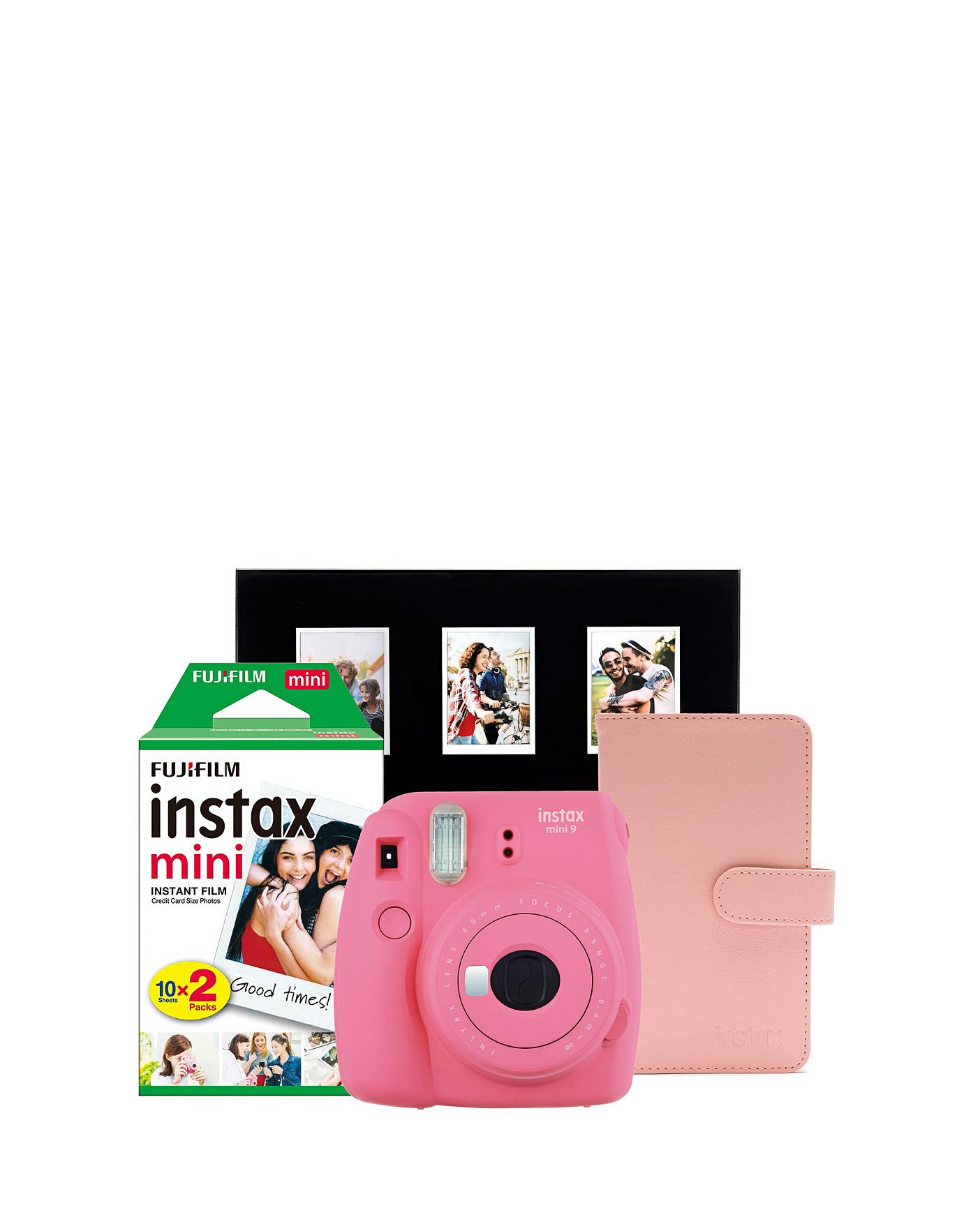 Fujifilm Instax Mini good 9 Instant Film Camera in Flamingo Pink