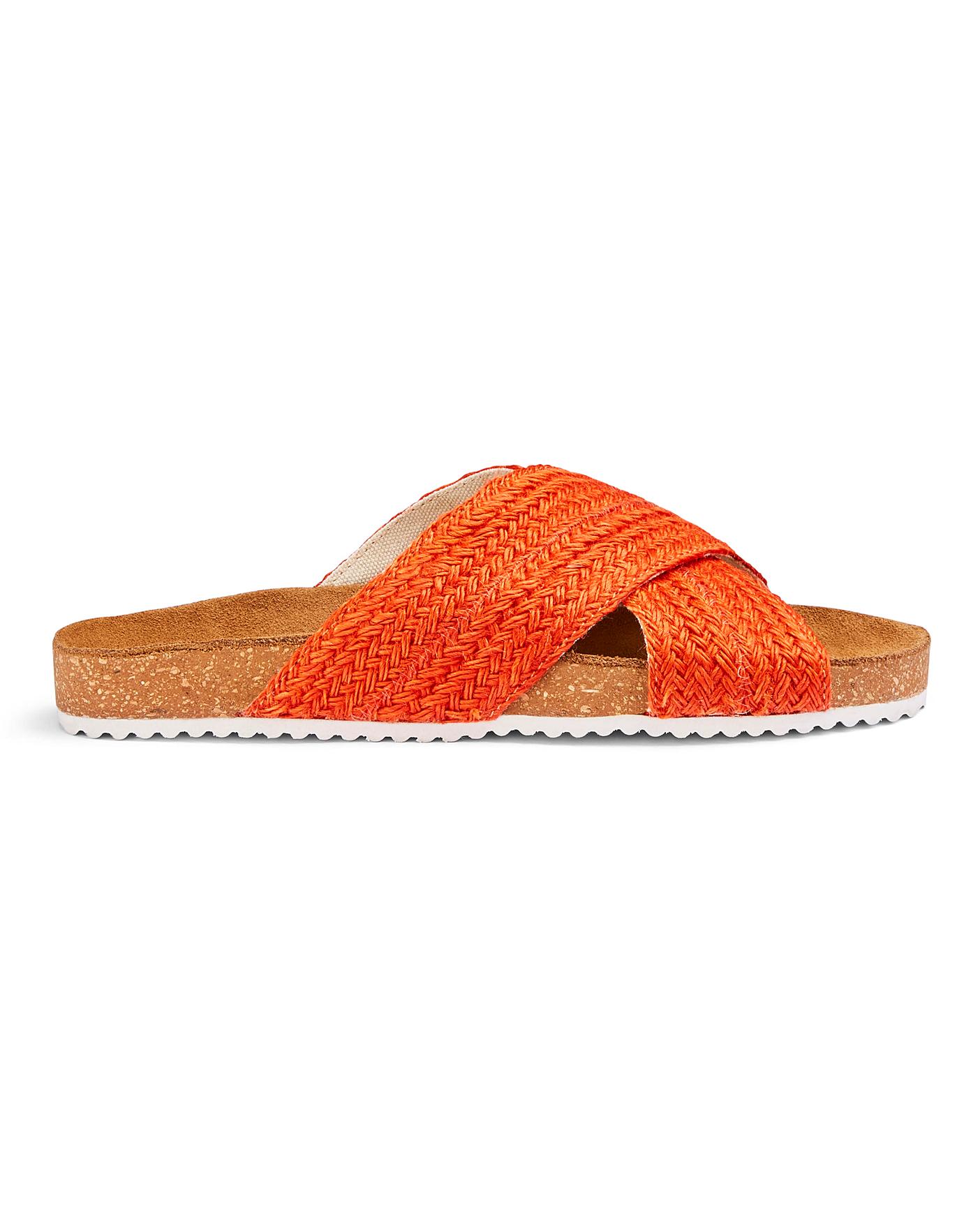 wide footbed sandals
