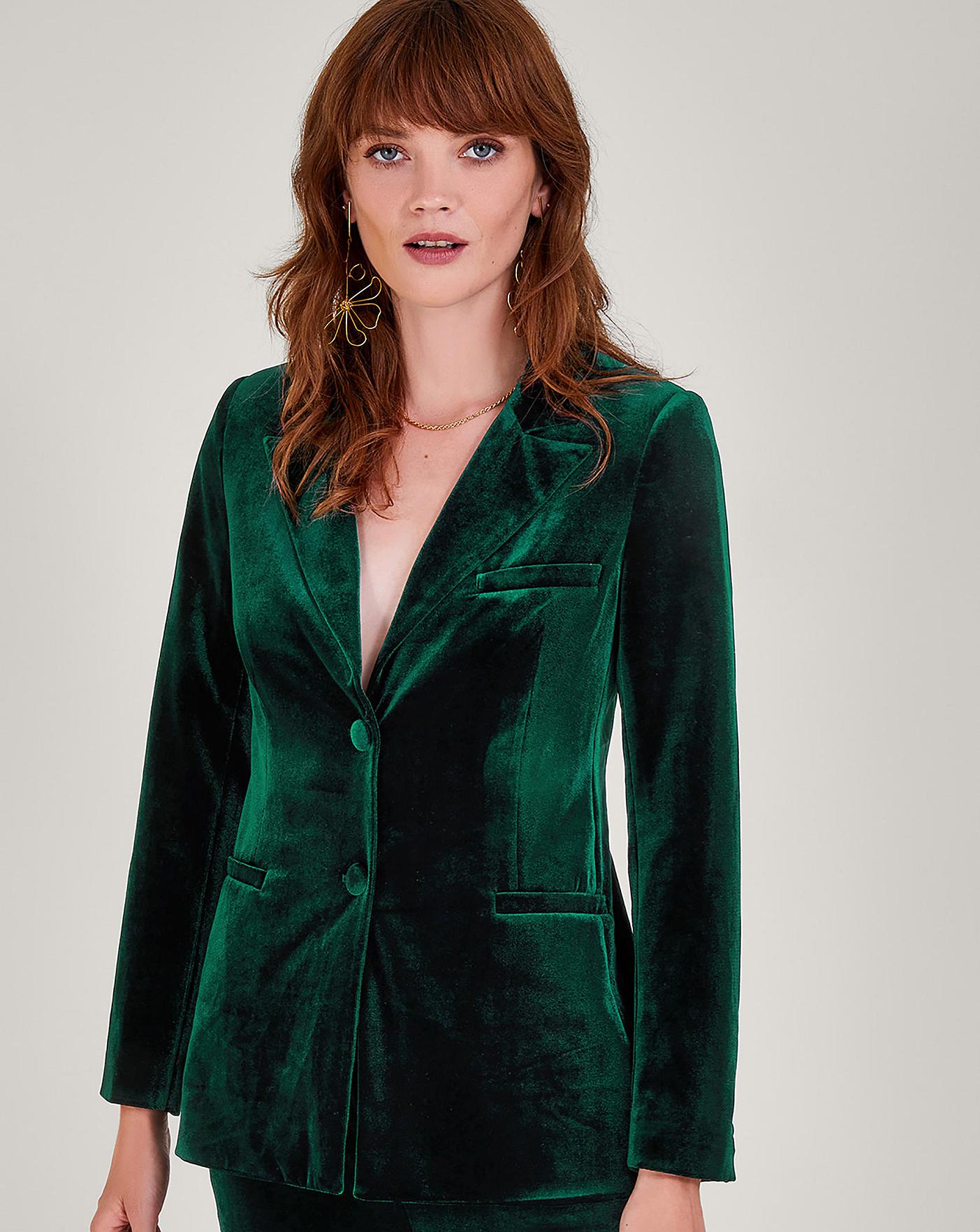 Monsoon Verity Velvet Jacket | J D Williams