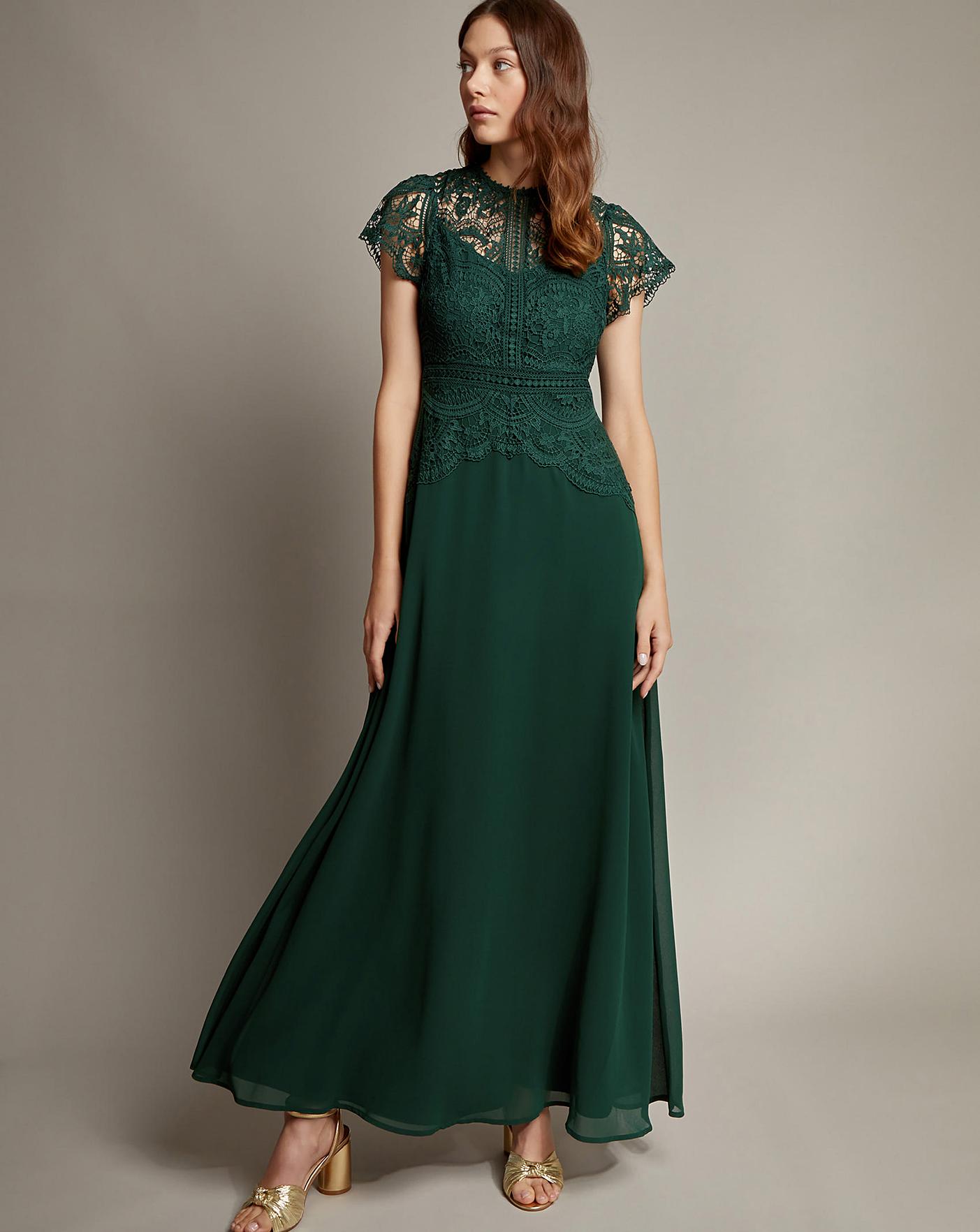 Monsoon Monica Lace Maxi Dress Oxendales