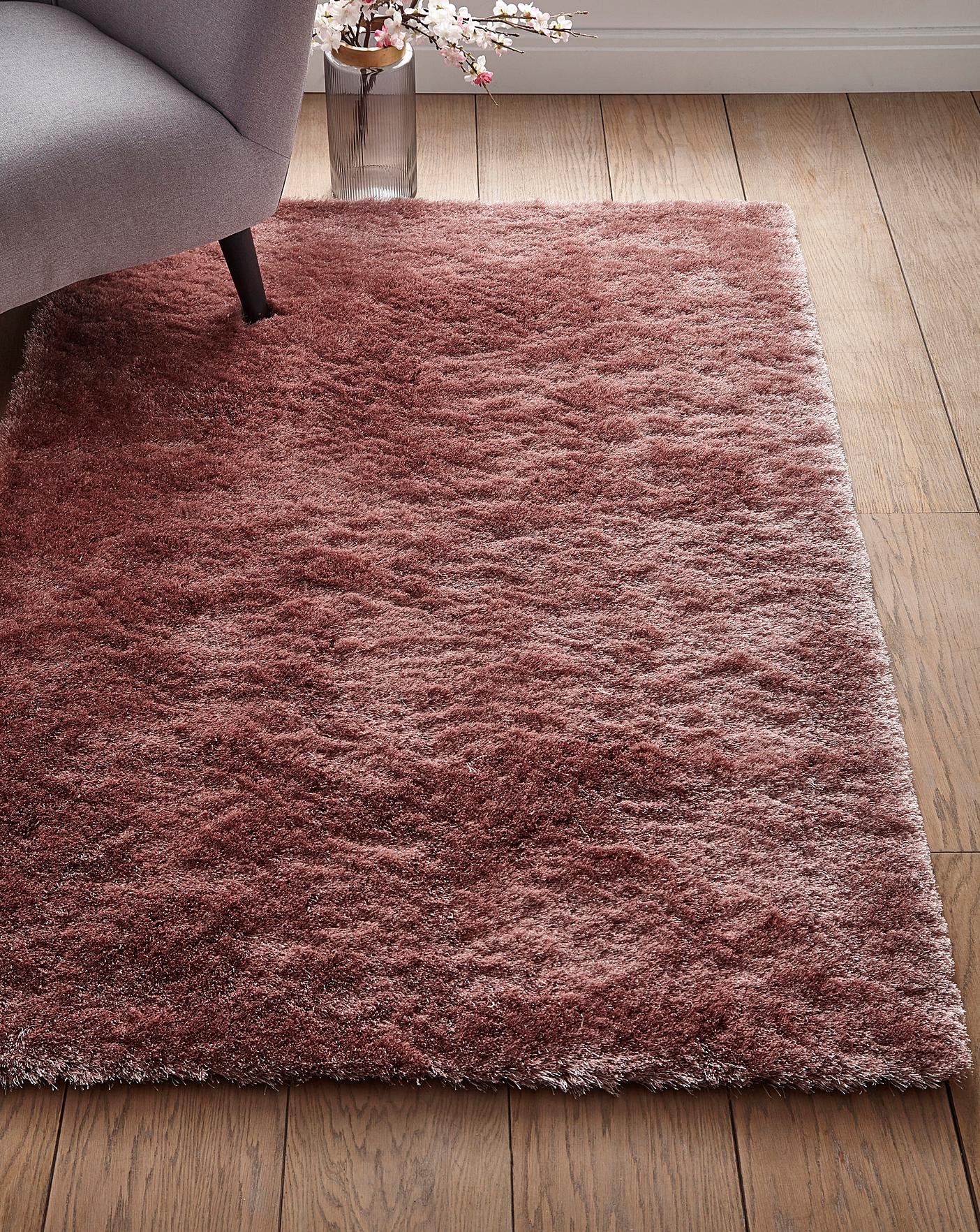 Shimmer Shaggy Rug Home Essentials