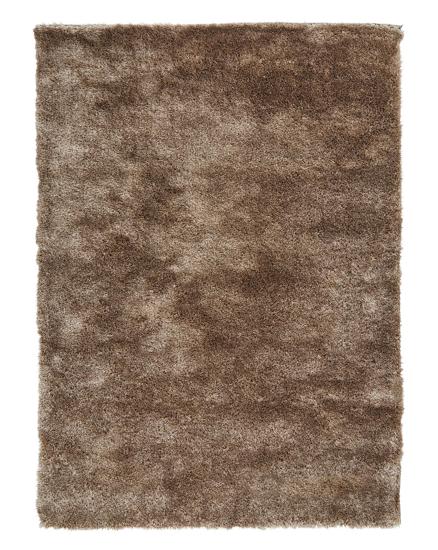 Shimmer Shaggy Rug J D Williams