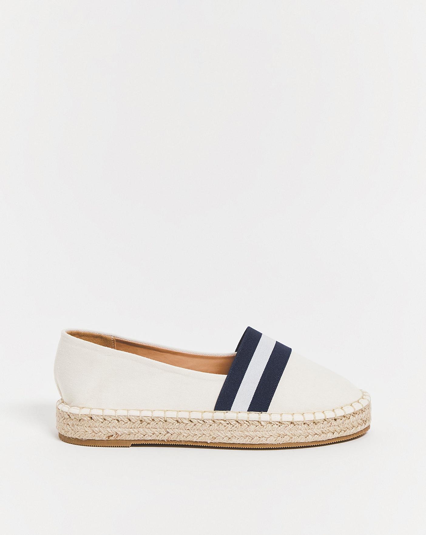 Slip on espadrille on sale shoes