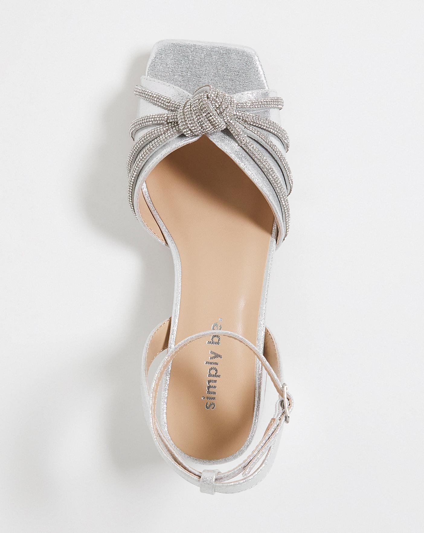 Simply be hot sale wedding shoes