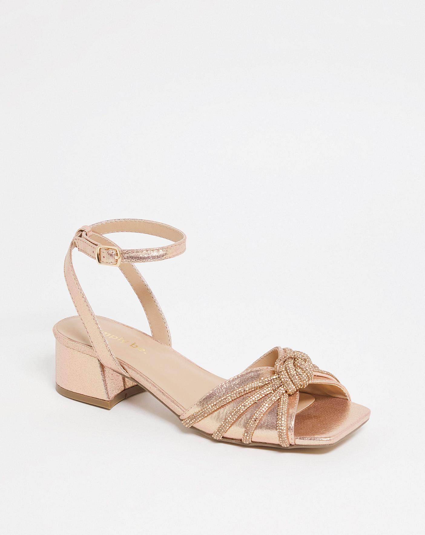 Ilsie block heel store sandal