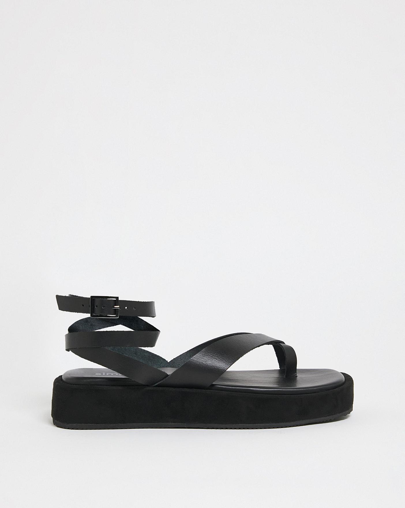 Toe post sandals 2025 with ankle strap