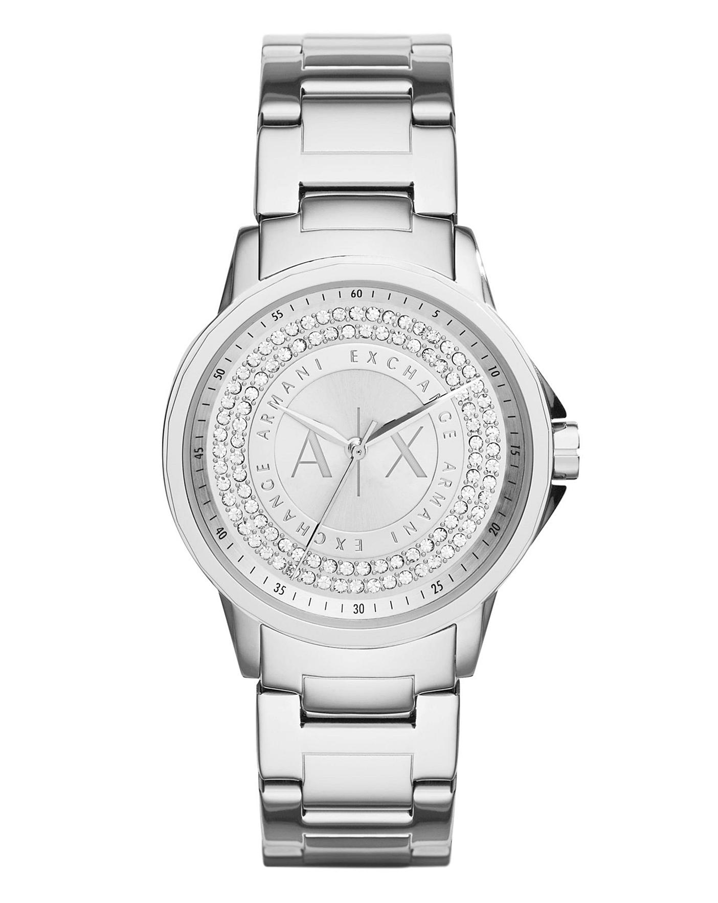 armani exchange ladies watch sale