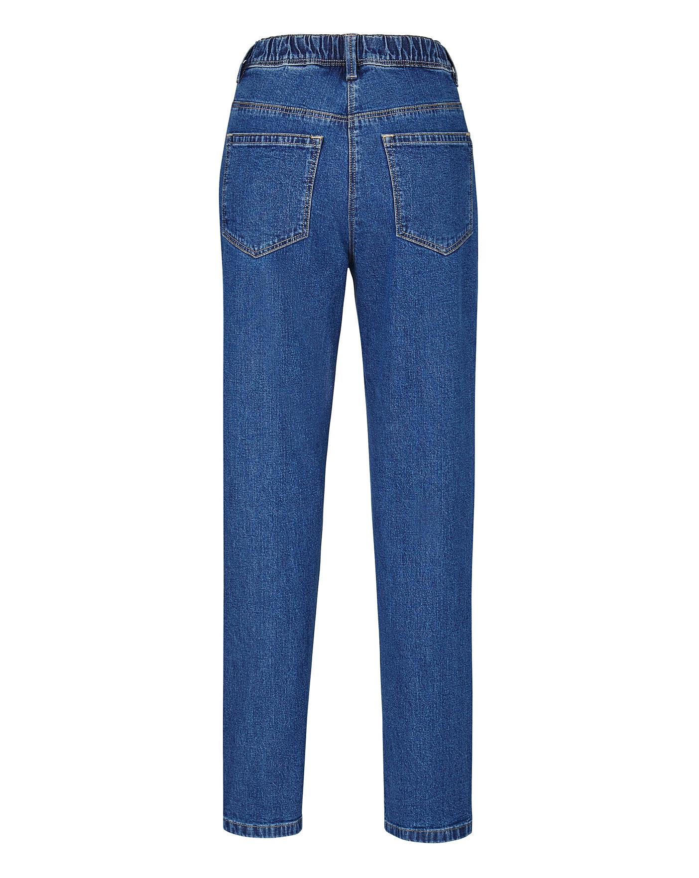 Straight Leg Jeans Extra Short Simply Be