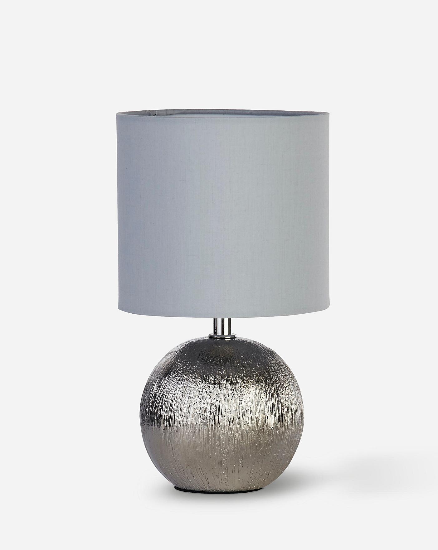 Silver ball store lamp