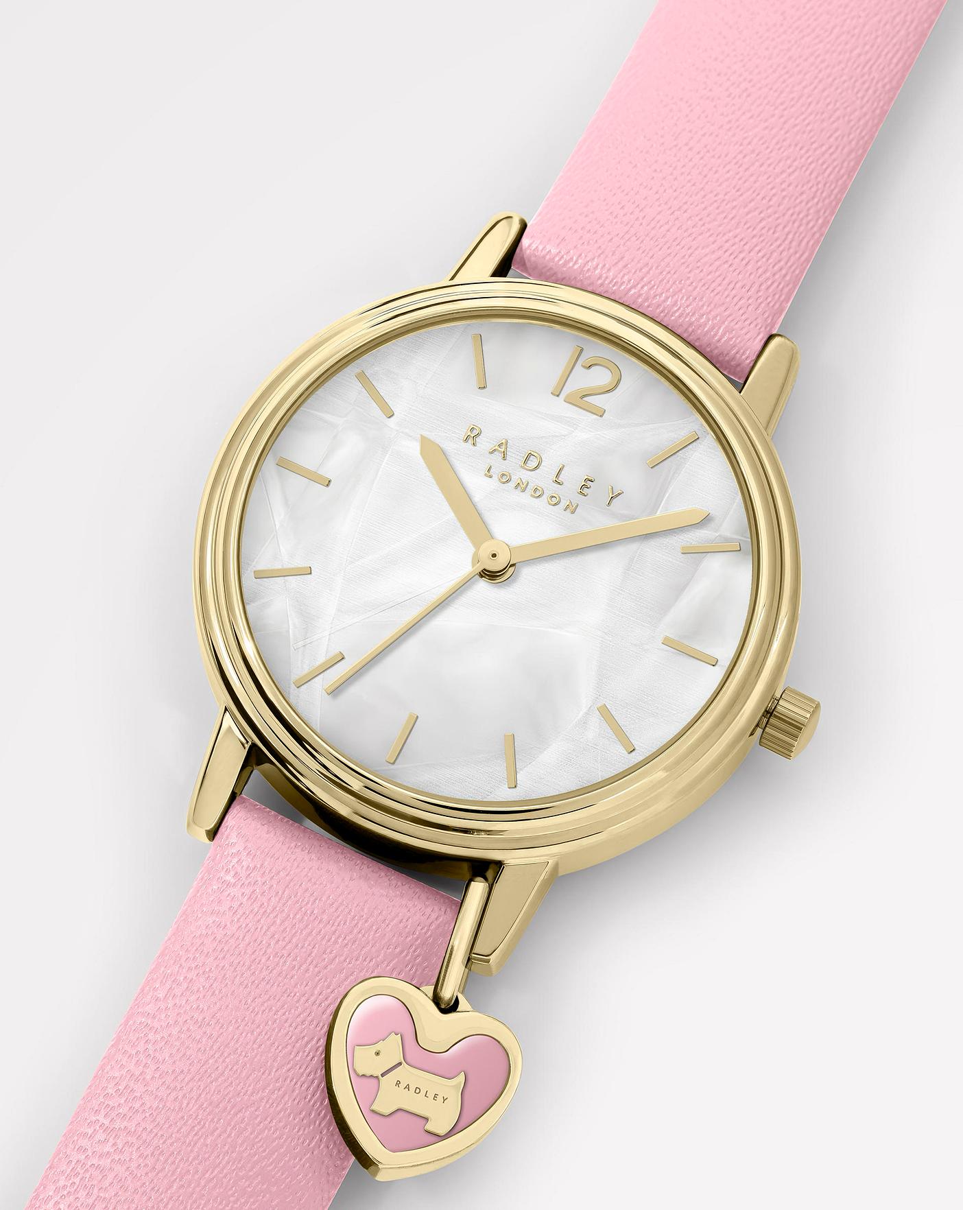 Radley Gold Plated Pearl Strap Watch Fashion World