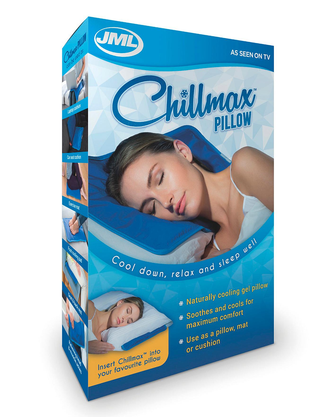 Chillmax Cooling Gel Pillow Pad J D Williams