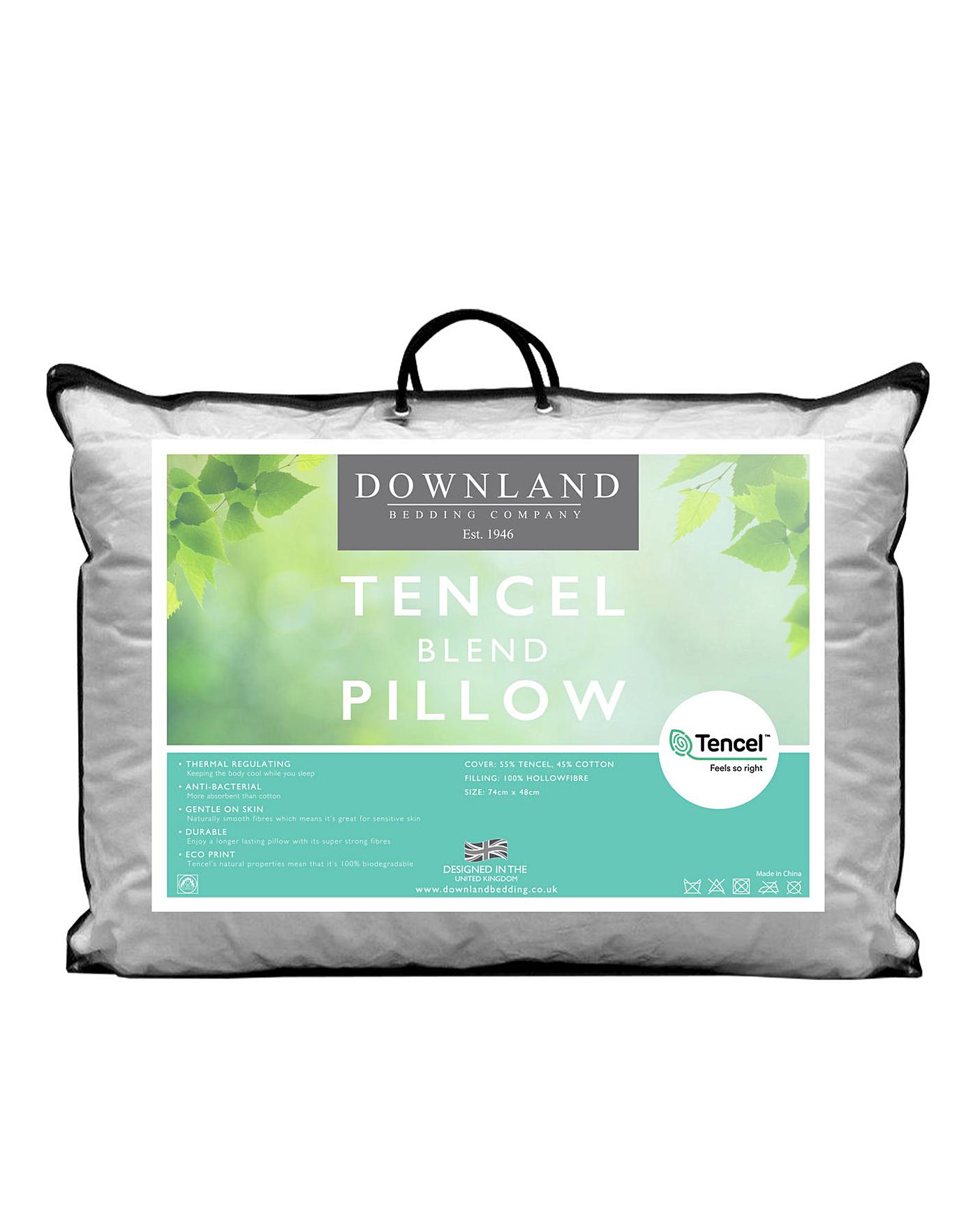 Tencel Cotton Cool Pillow J D Williams