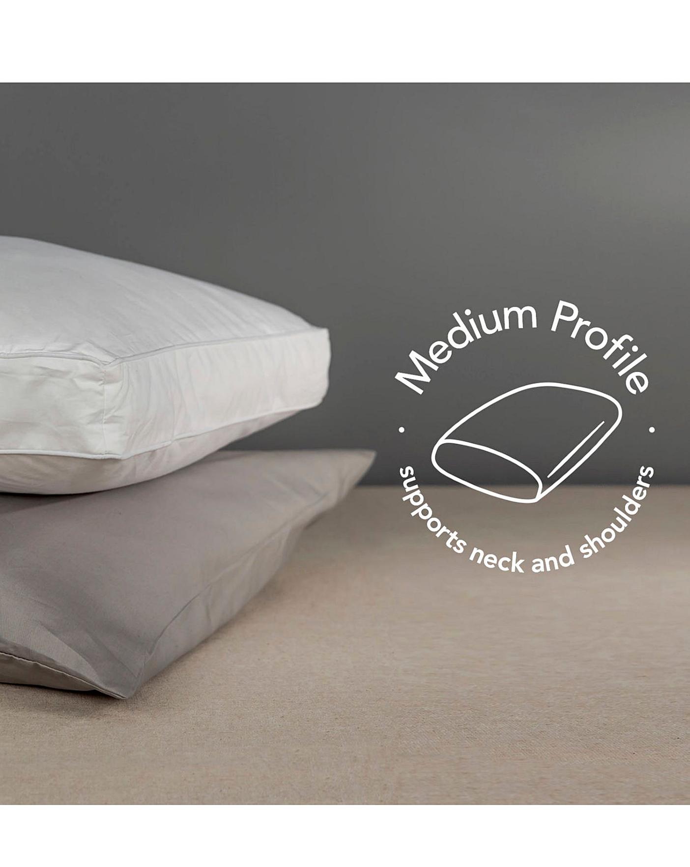 Snuggledown Luxury Back Sleeper Pillow J D Williams