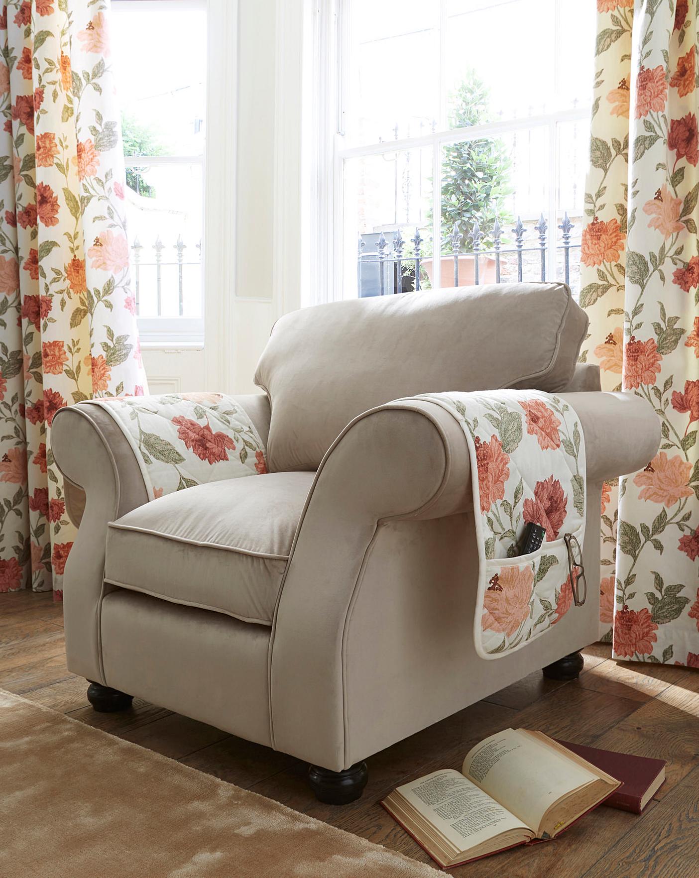 Felicity Quilted Arm Caps Pair House of Bath