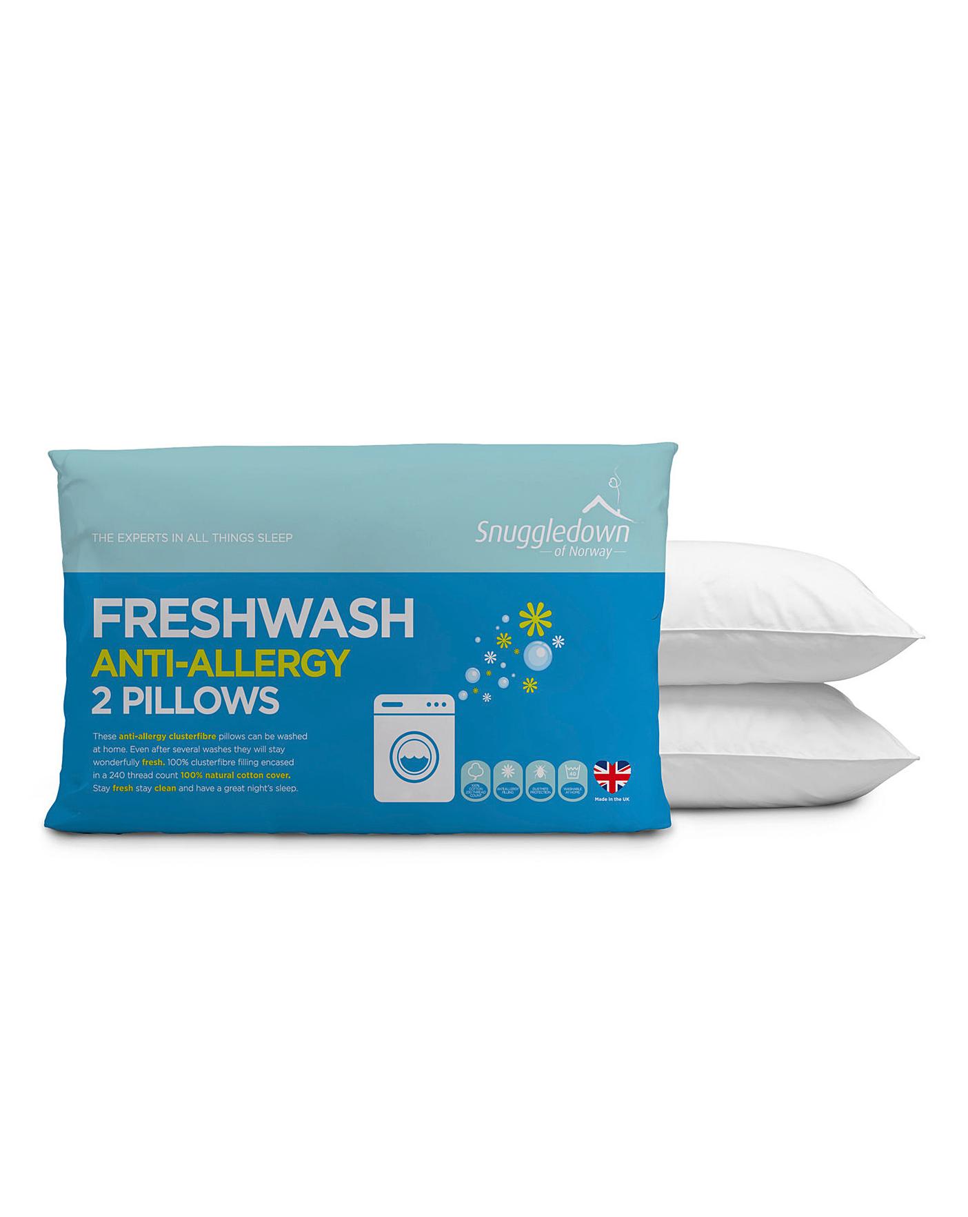 Snuggledown Anti Allergy Pillows Home Essentials