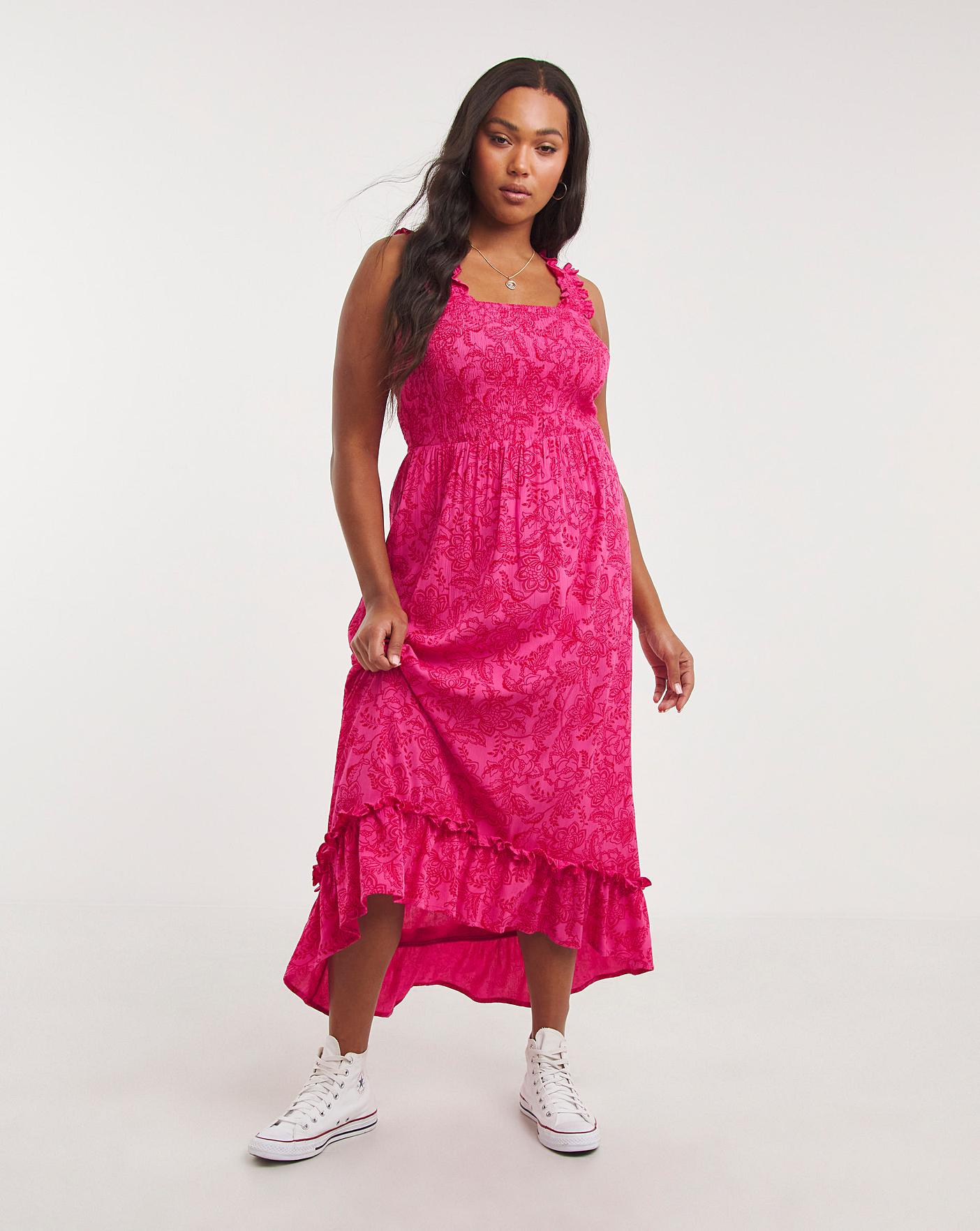 Crinkle maxi outlet dress plus size