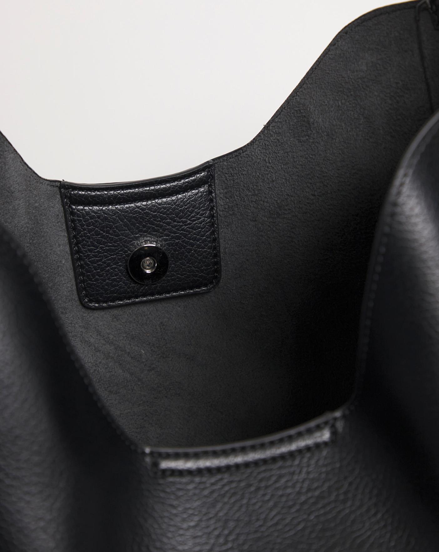 Black Buckle Detail Hobo Bag | J D Williams