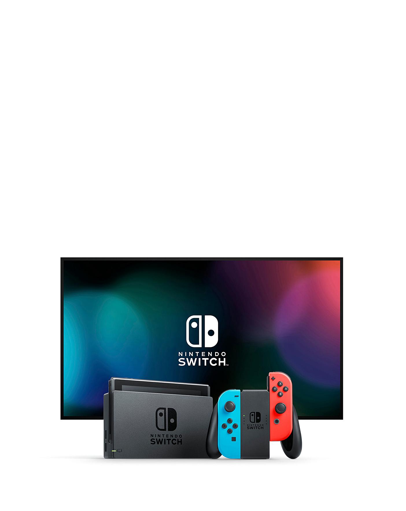 Nintendo Switch V2 Neon Mario Kart 8 Seminovo Garantia E Nf