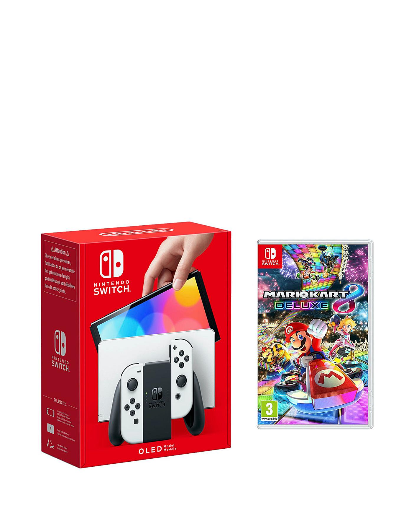 Nintendo Bundle: Nintendo Switch Mario Kart 8 Deluxe Bundle +