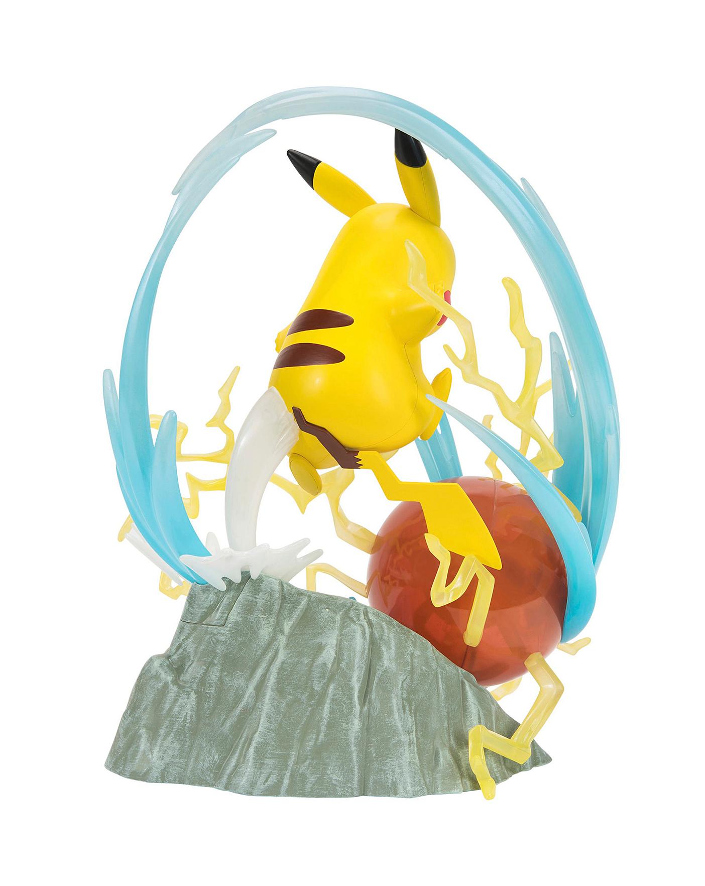 Pikachu Wooden Pokemon Figure Statue 