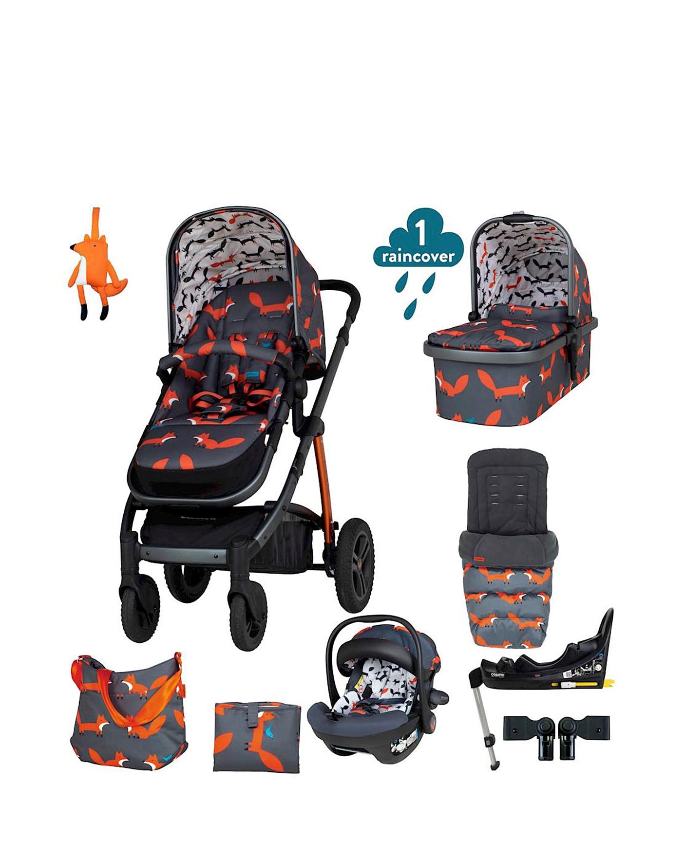 Cosatto fox 2024 travel system