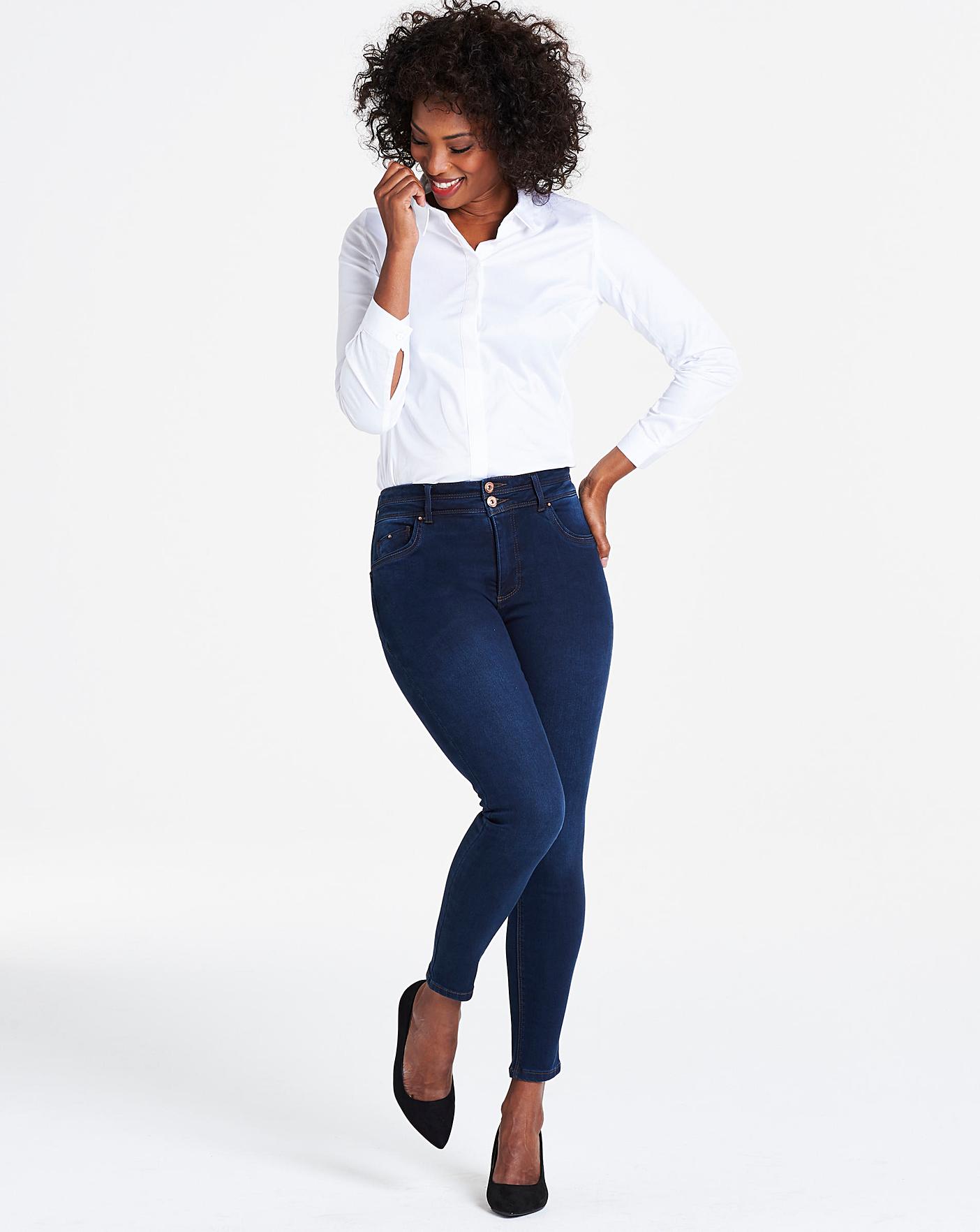 shape and sculpt high waisted jeans