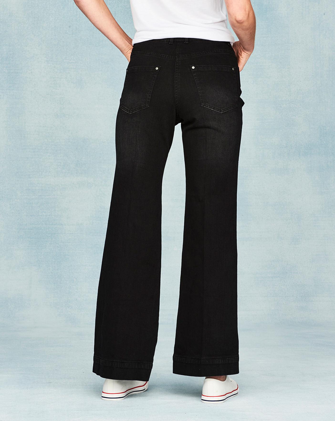 jd williams wide leg jeans