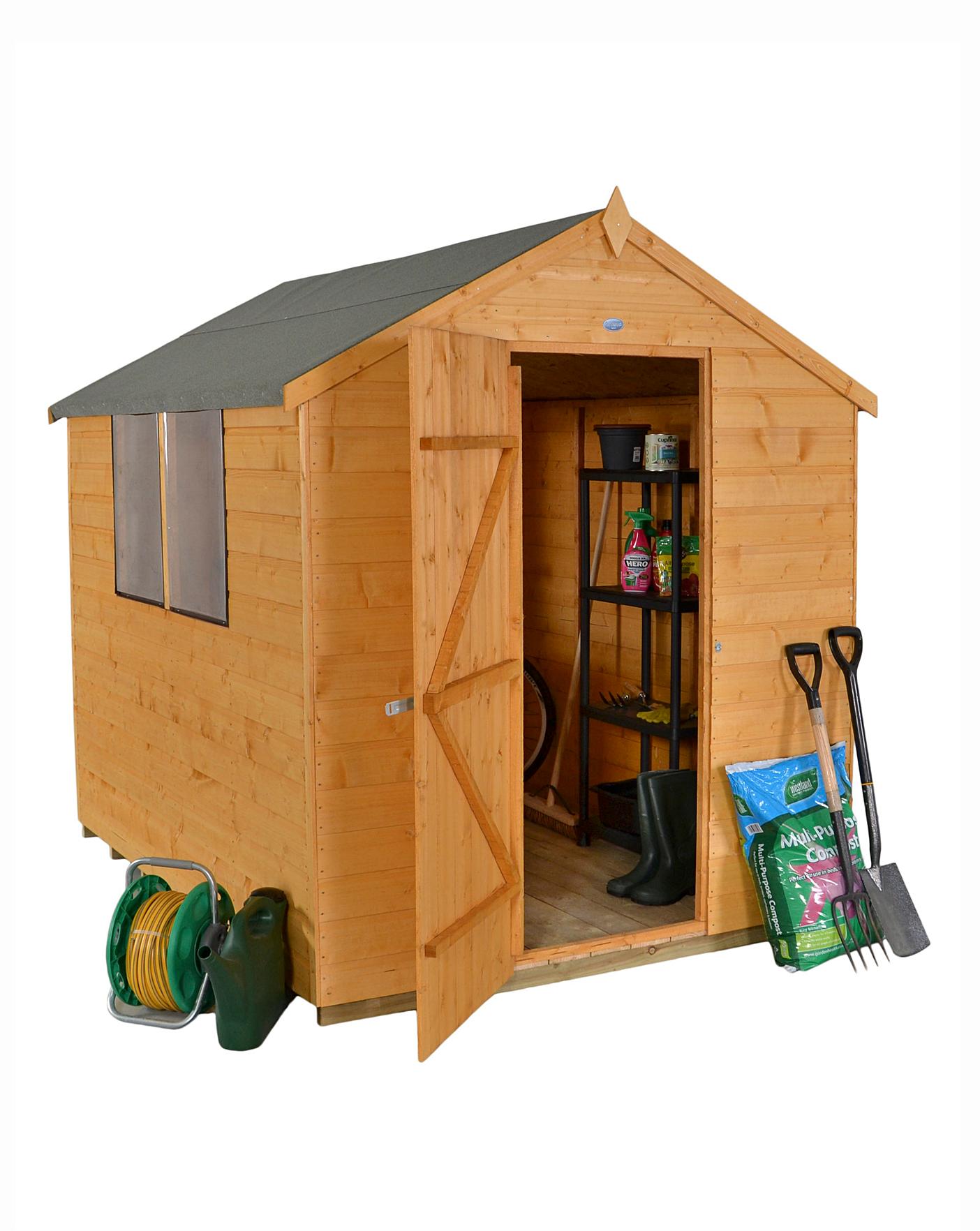 8 X 6 Apex Shiplap Shed With Window Ambrose Wilson