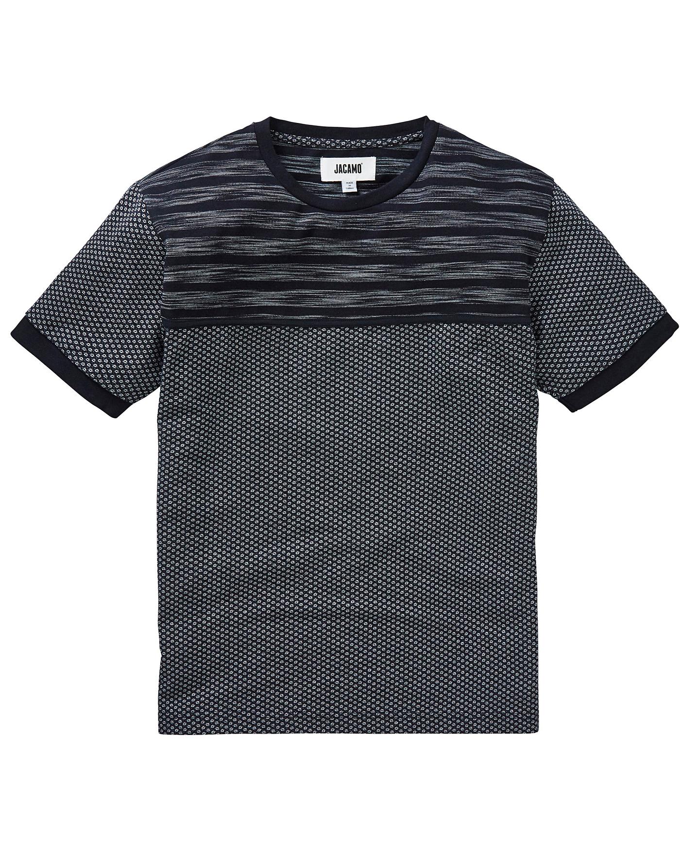 Jacamo Premium Textured TShirt Long Jacamo