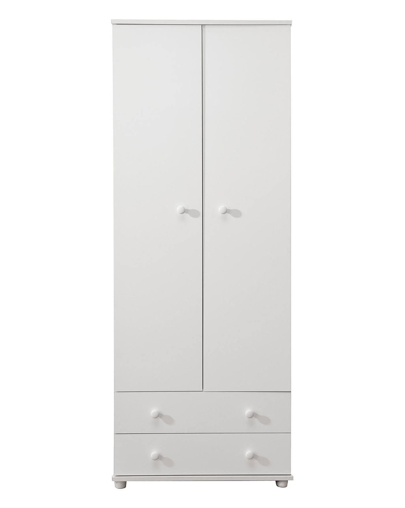 Aspen 2 Door 2 Drawer Wardrobe Simply Be