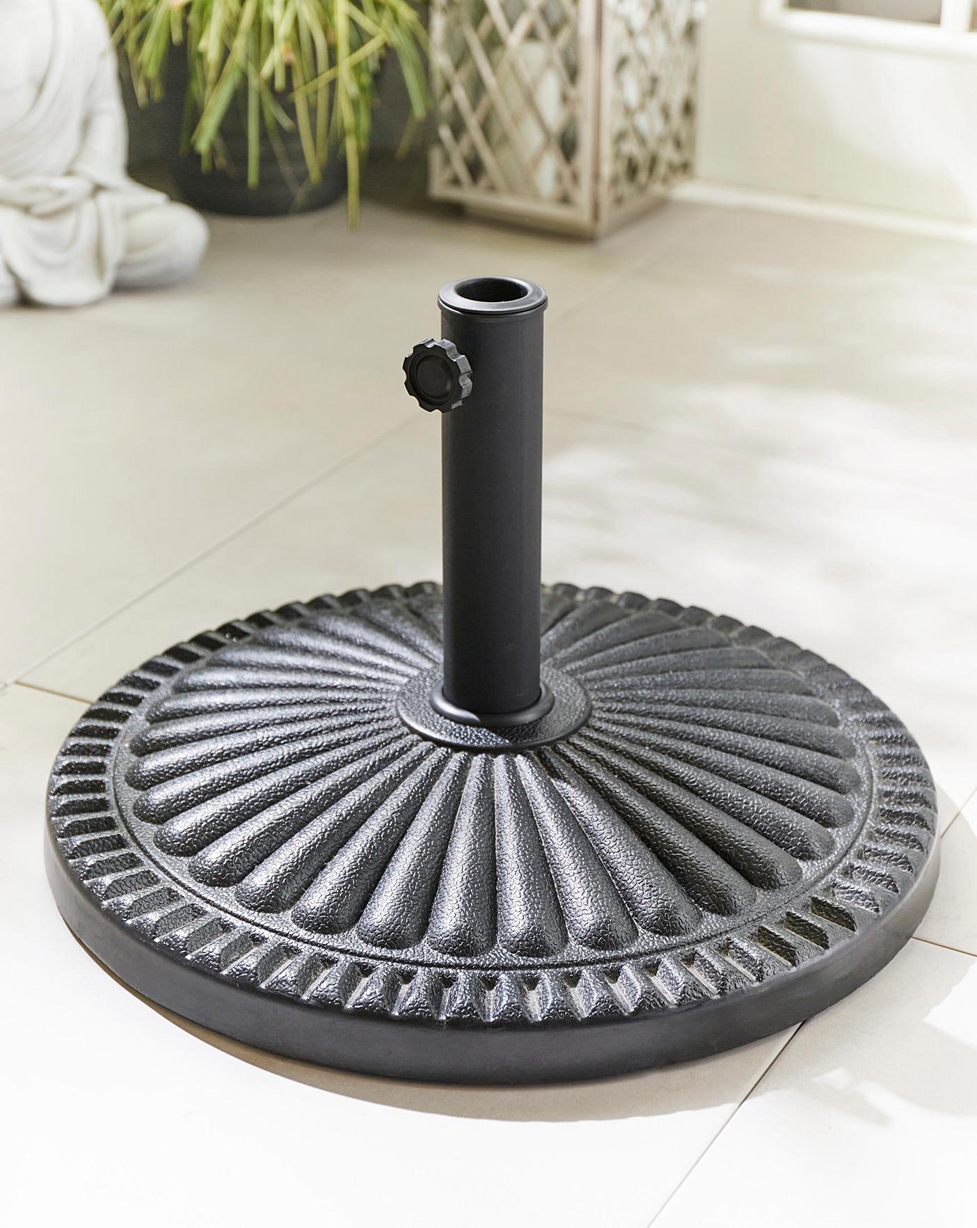 cement parasol base