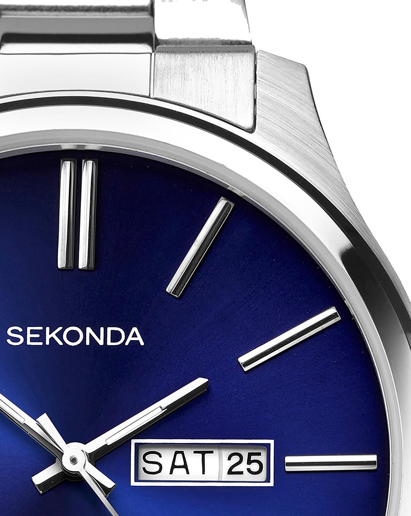 Sekonda hot sale blue face