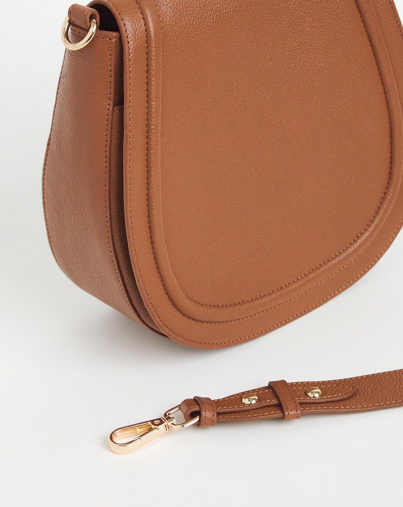 Tan saddle bag sale