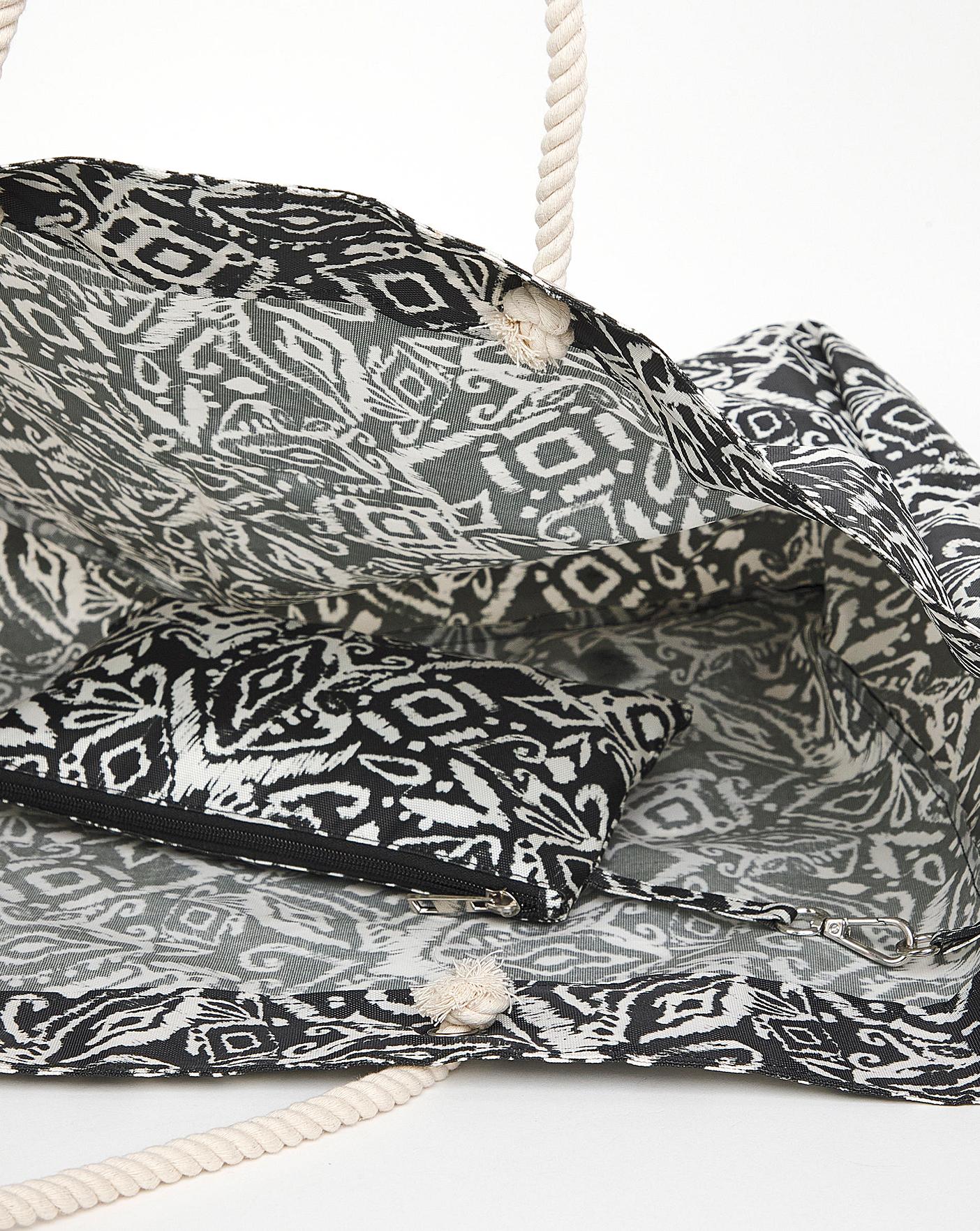 Packable Beach Bag with Bikini Bag Oxendales