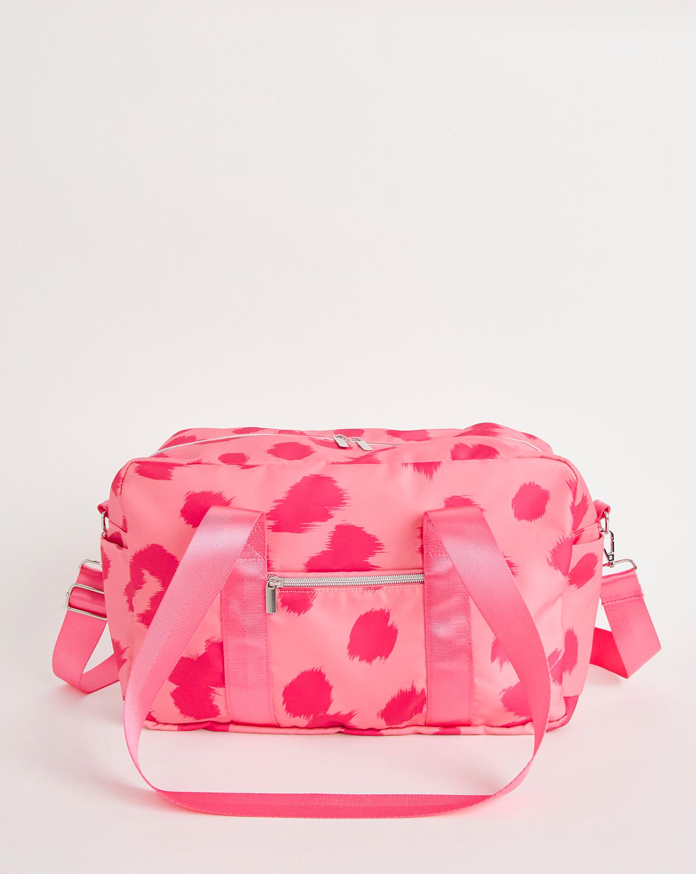 Pink camo top gym bag
