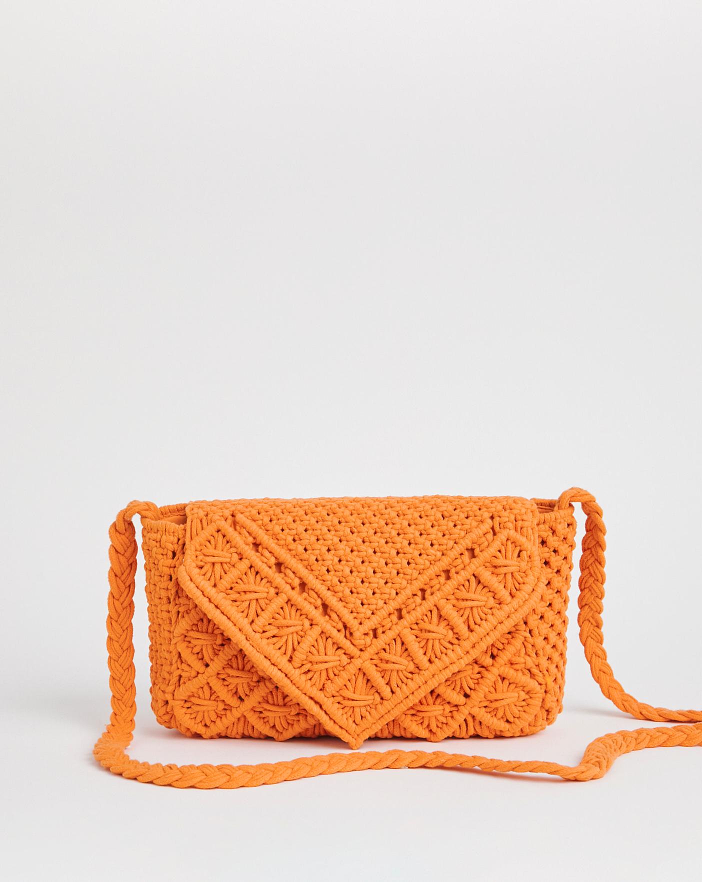 Macrame purses for sale shop