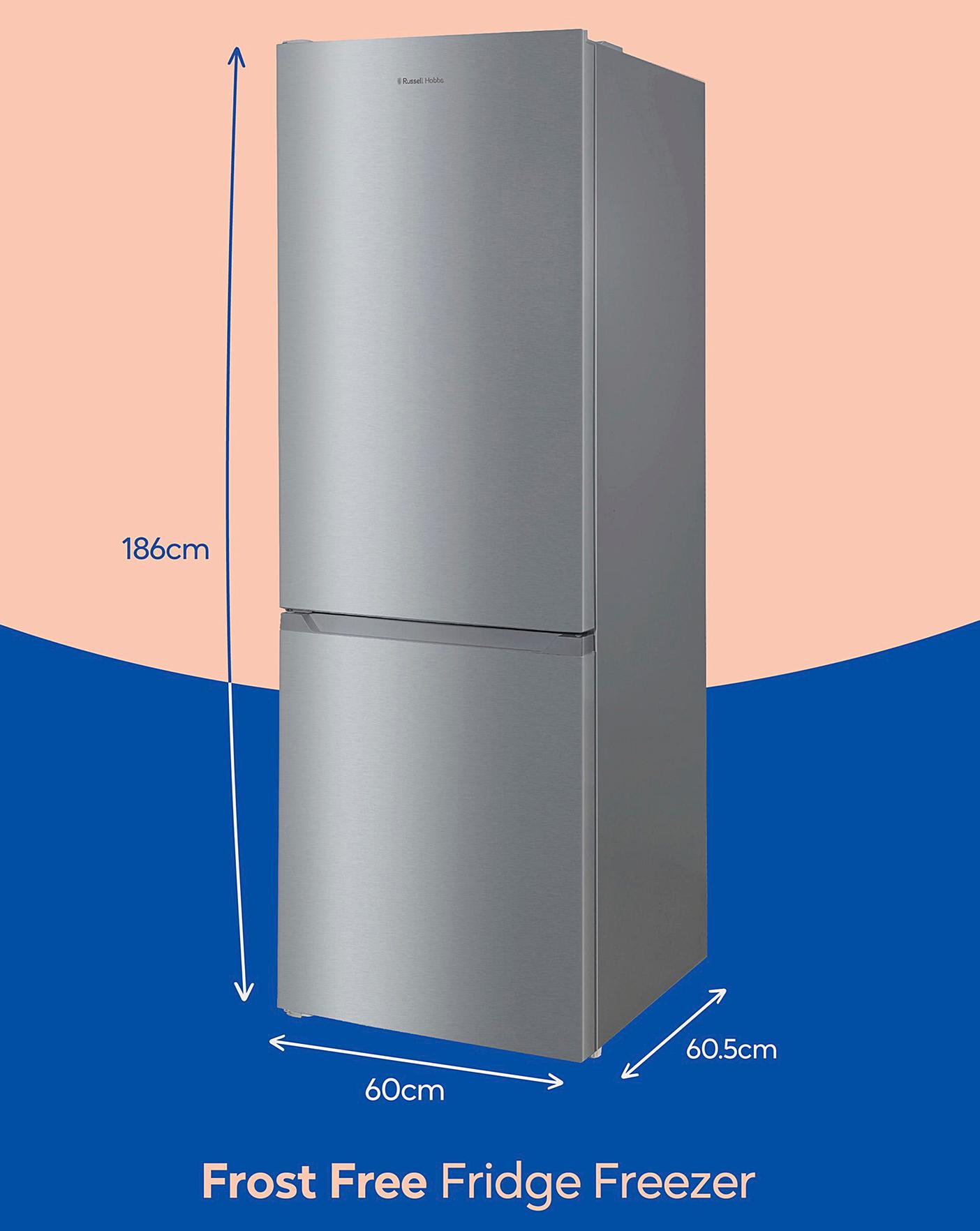 Russell Hobb RH186FFFF60S Fridge Freezer Marisota
